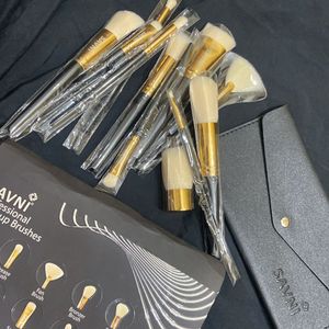 11ps Of Makeup Brushes With Savni Bag