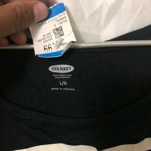 Old Navy Black Long Sleeve T Shirt