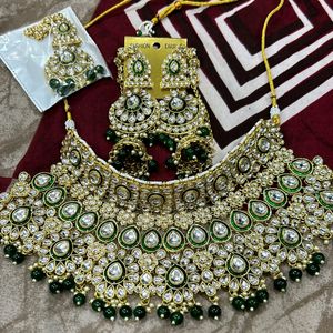 💚✳️ Kundan Ethnic Bridial Jwellery Set✳️💚