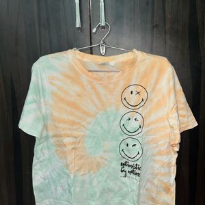 Branded Tie And Dye Tshirt. Size-L