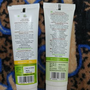 Mamaearth face wash and mask