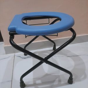 Folding Commode Chair, Portable Toilet Seat