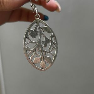 Pure German Silver Earring