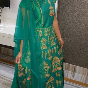 Floor length kurta