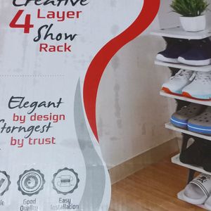 4 Layer Shoe Stand