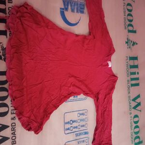 Maroon Top In Good Condition