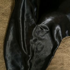 Satin A Line  Skirt