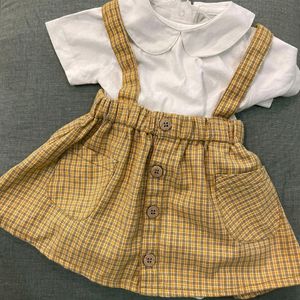 Baby Girl Skirt Set 0-6 Months