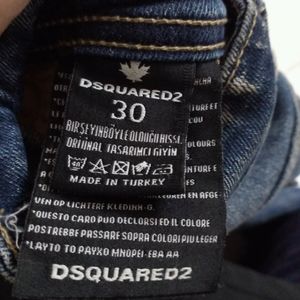 Dsquared2 Squence Blue Denim Jeans