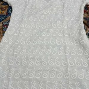 White Women Kurti