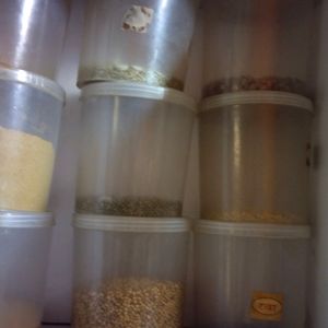 Storage Box Containers For Spices And Pulses