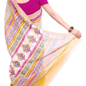 Pure Chanderi Silk Cotton Saree