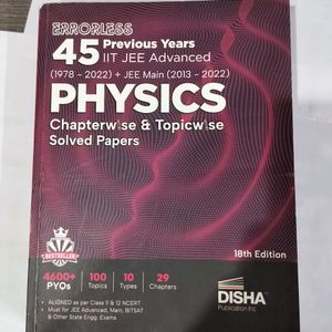 45 Years Physics Topicwise Pyqs.