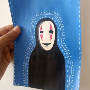 No Face Anime Art ✨