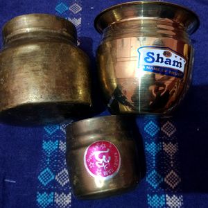 Combo Of Brass Lota