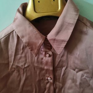 Satin Shirt Zara