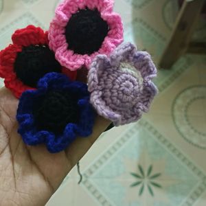 Pack Of 5 Crochet Headties