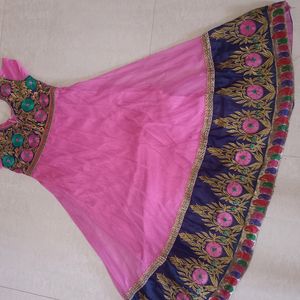 Pink Dress.... Anarkali