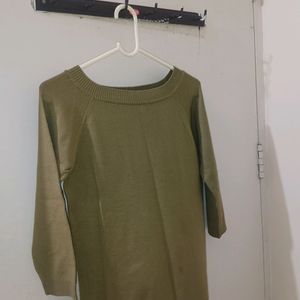 Zara Top - Olive Color