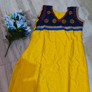 Beautiful Yellow 💛 Kurti