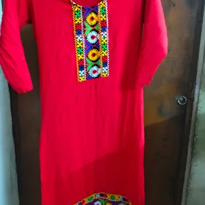 Gujrati Embroaidary Nice Kurti.