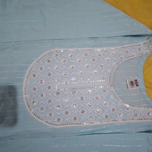 Neck Embroidery Kurti With Pant