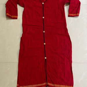 Red Kurti