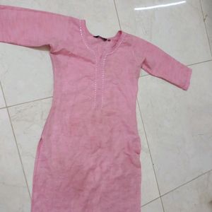 Pink Kurty Stylish