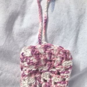 Crochet Bag Charm Earpod Case✨️