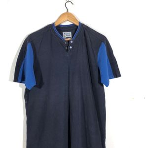 Navy Blue Casual T-Shirt (Men’s)