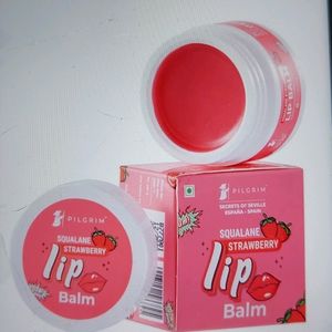 Squalane Strawberry Lip Balm