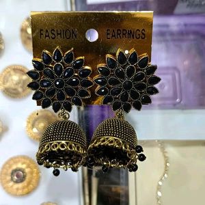 Black Jhumka