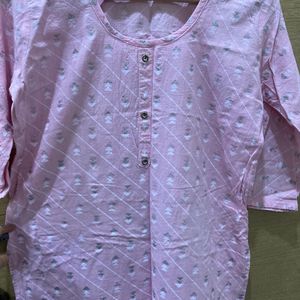 Pink Kurta