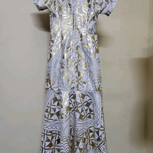 Self Print Dress