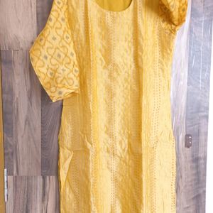 Yellow Kurti