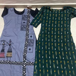 Kurti Combo With Free Plazo