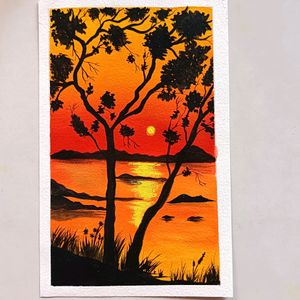 Sunset Painting