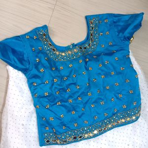 Aarika Sleeveless Mock Dupatta Style Deailed & Seq