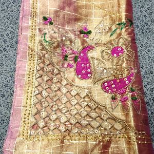 Embroidery Saree For Women