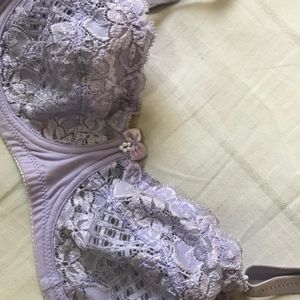 Imported Lace Bra With Bow