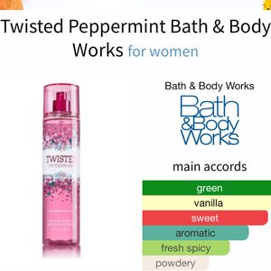 Bath & Body Works - Twisted Peppermint Fragrance