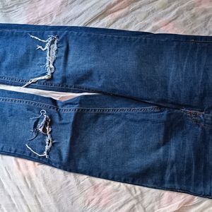 Women Navy Blue Jeans