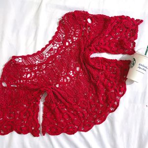 Pinterest Crochet Pattern Red Top By Chulian