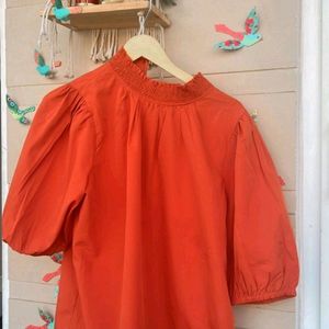 Orange Elegant Top