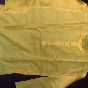 Yellow Kurta Pajama For Mens