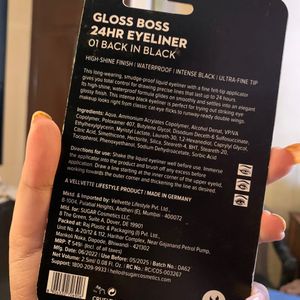 Sugar Gloss Boss Eyeliner Black