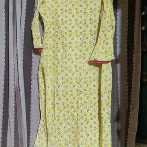 Yellow Kurti For Dailywear