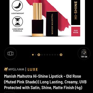 Manish Malhotra Hi Shine Lipstick