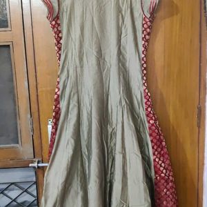 Rust Colour Kurta Set