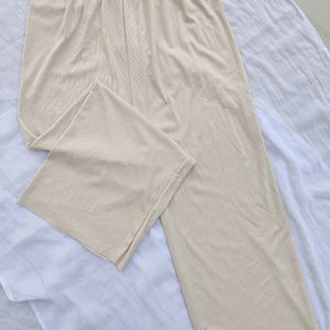 🌼Regular Fit Women Beige Trouser 🌼